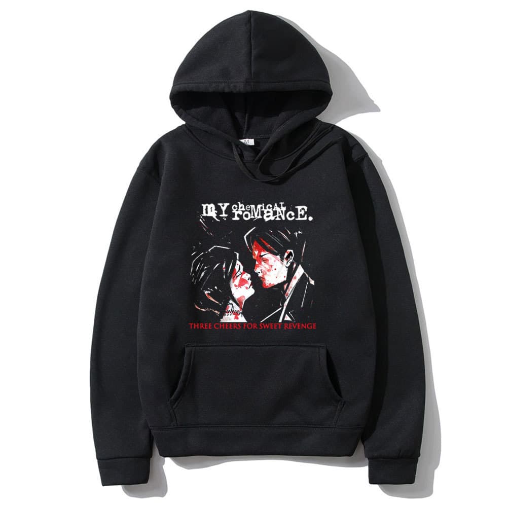 My Chemical Romance Three Cheers for Sweet Graphic Sweatshirt Sweatshirt Men Women Cotton Sweatshirt Fashion