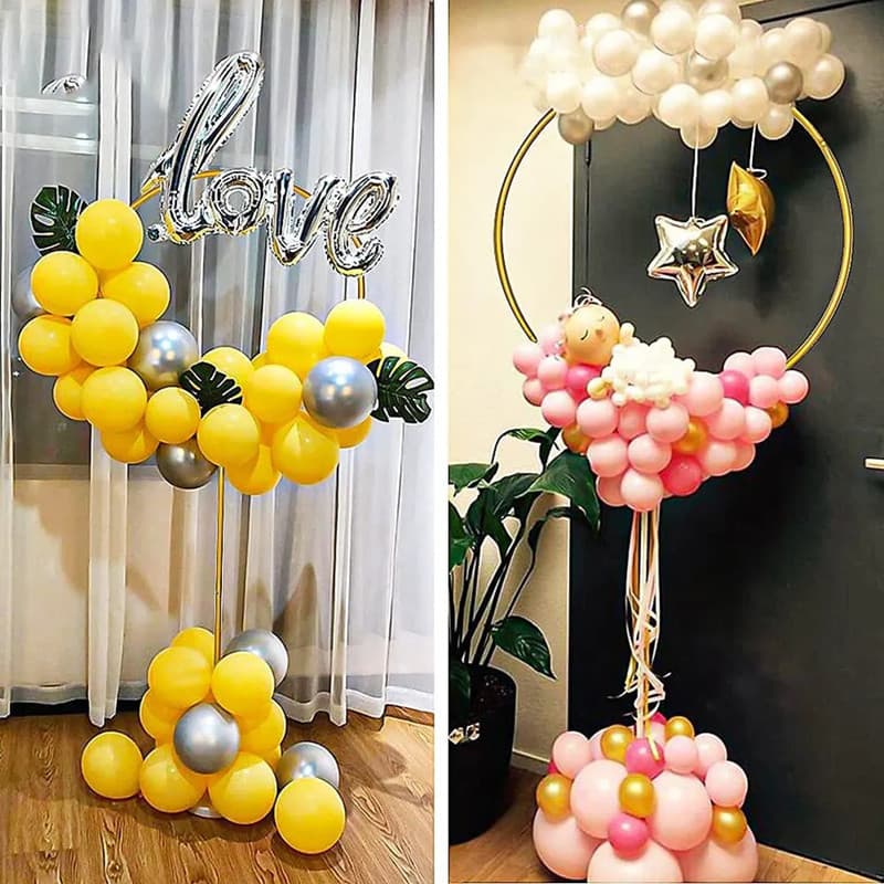 Cross-border export of iron art wedding props balloon arch bracket holiday supplies decorations lollipops road guide Amazon