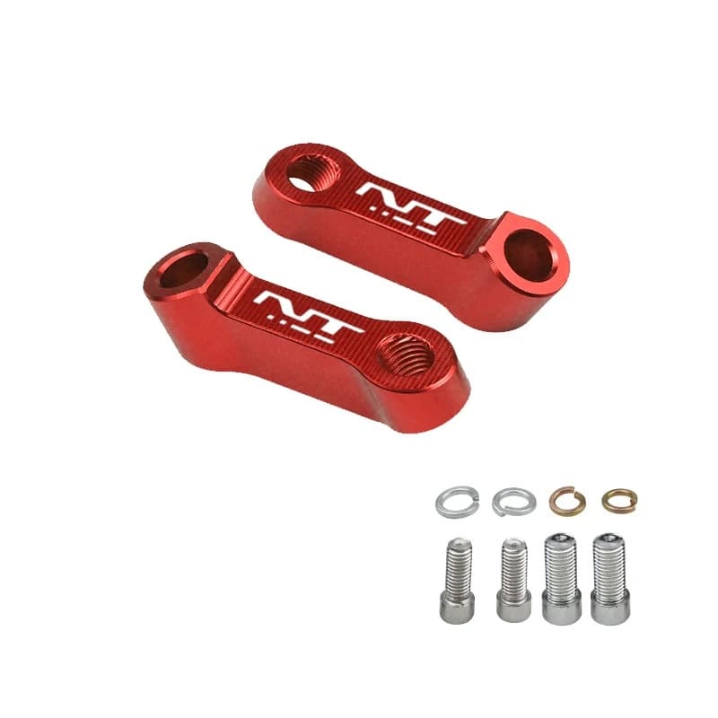 Motorcycle Rearview Mirror Extension Riser Adapter for Honda NT1100 NT100 DTC