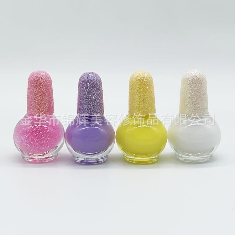For Foreign Trade Only, Customization, Spray-On Cap Round Bottle Cute Children's Water-Based Nail Polish