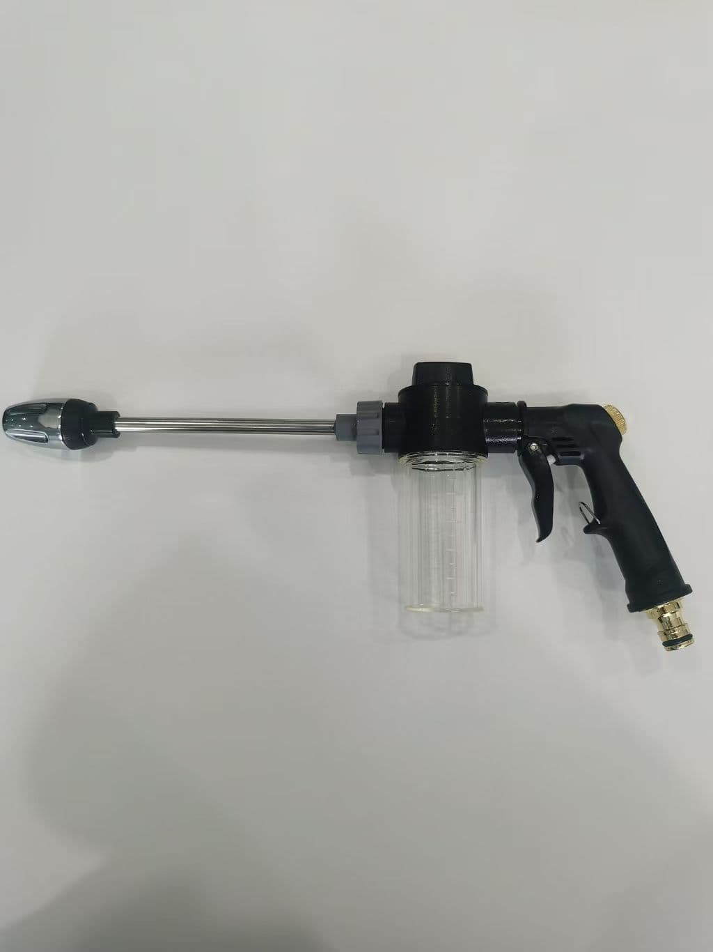 T8 Factory Direct Wholesale Extended Handle Rubber-Coated Strong Multifunctional Foam Sprayer Car Wash Water Gun High Pressure Water Gun