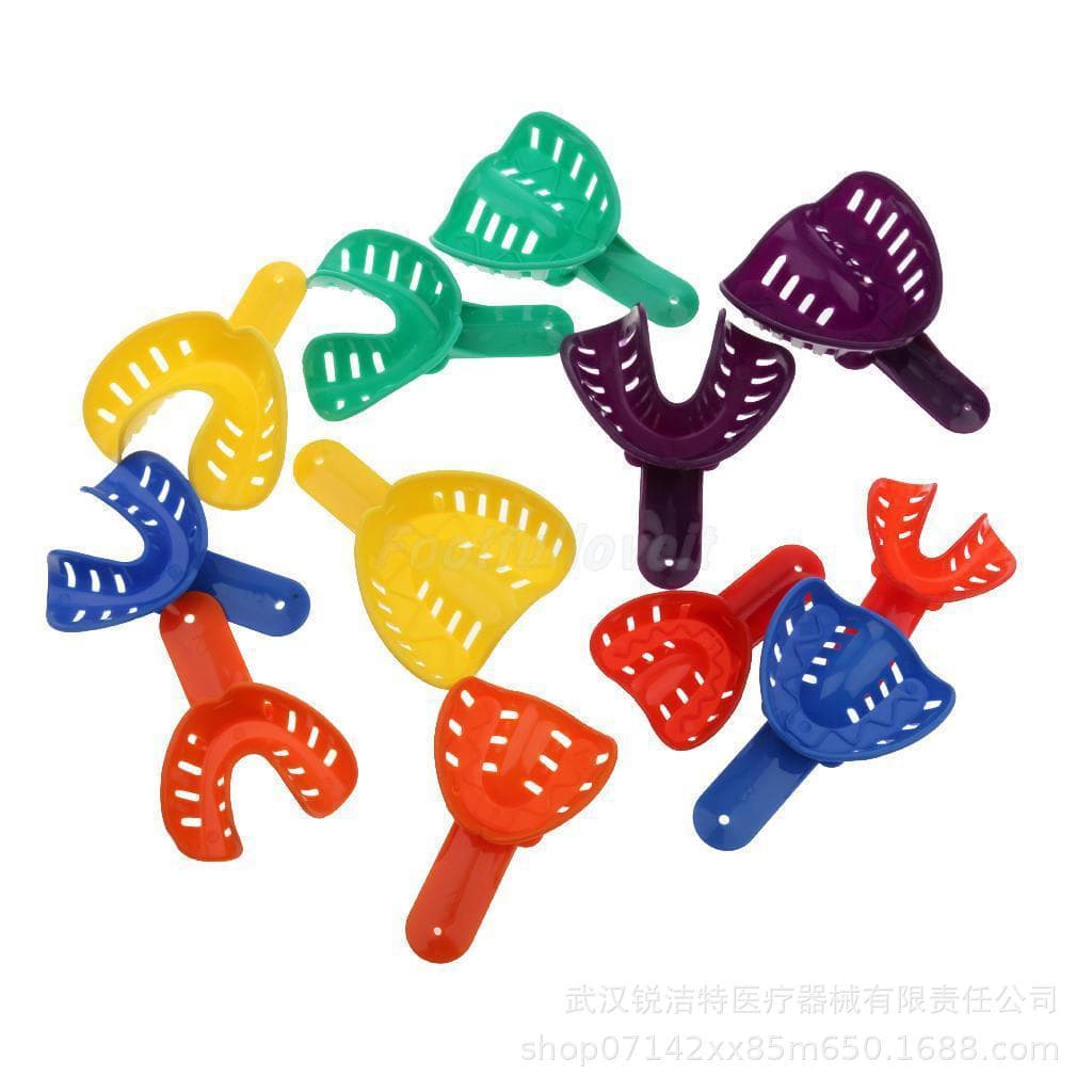Dental Child Impression Trays, Plastic Impression Trays for Children, Disposable Impression Trays