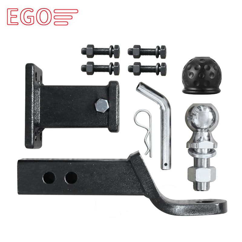Factory Hot Selling Trailer Arm Trailer Hook Tow Hook Square Receiver Ball Mount Set for Car Modification Rear Accessories Towing
