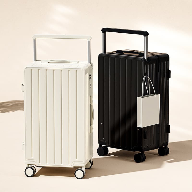 New wide trolley large capacity suitcase women's 26-inch universal wheel trolley password box boarding case 24-inch suitcase