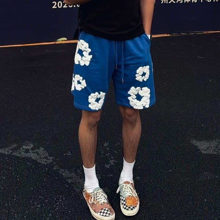 2026 Cross-border Casual Shorts for Men, Fitness Muscle Sports Fashion 5-Inch Shorts, Beach Shorts, Mesh Breathable Pants