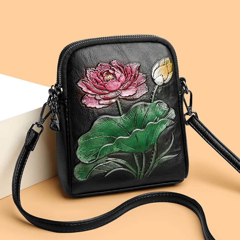 2026 New Premium Light Luxury Fashion Chinese Ethnic Style Handbag for Women 2026 New Versatile Casual Genuine