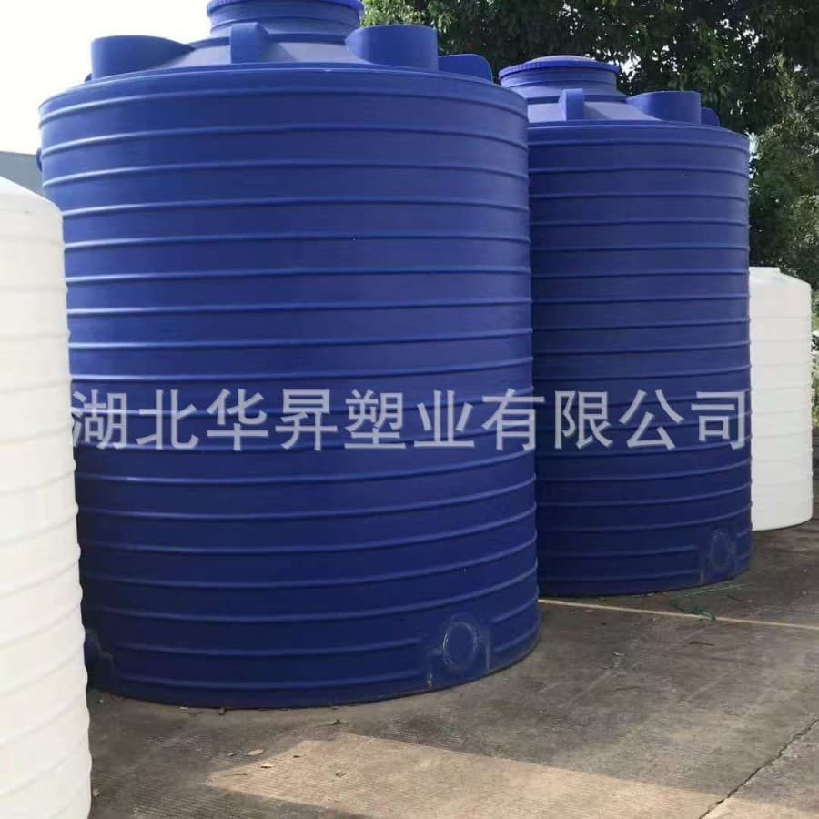 Mianyang, Sichuan - Water Tower Storage Tank Rotational Molding One-Piece Anti-Corrosion 10 Ton PE Plastic Water Storage Tank, High Temperature Resistant