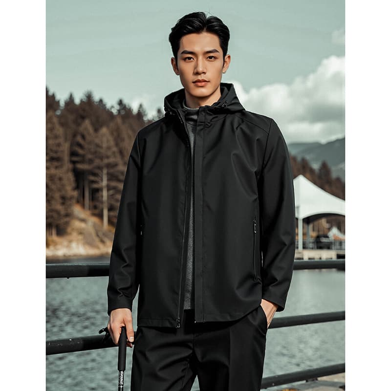 Minimalist Mink' high cost-performance mink/chinchilla full mink lining fur parka men's outerwear new.
