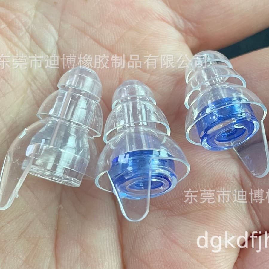 Amazon cross-border noise reduction earplugs, soundproof earplugs, protective sleep earplugs, liquid silicone earplugs, swimming plugs