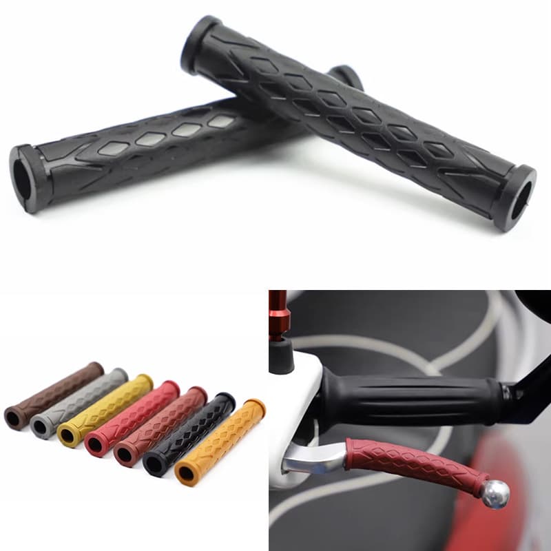 Retro Motorcycle Electric Vehicle Fit for Harley X350 Clutch Brake Set Clutch Handlebar Grip Anti-Slip Handlebar Rubber Grip