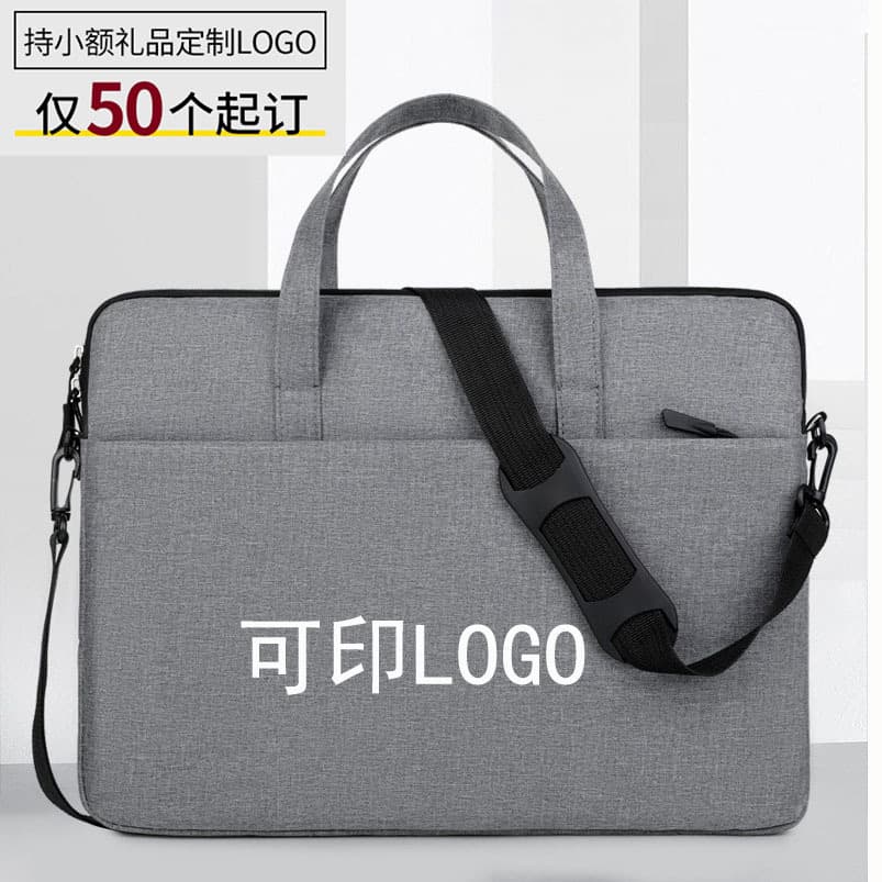 Gift Customization Handheld Business Computer Bag Lightweight Sleeve 14 inch 15.6 inch Single Shoulder Laptop Bag
