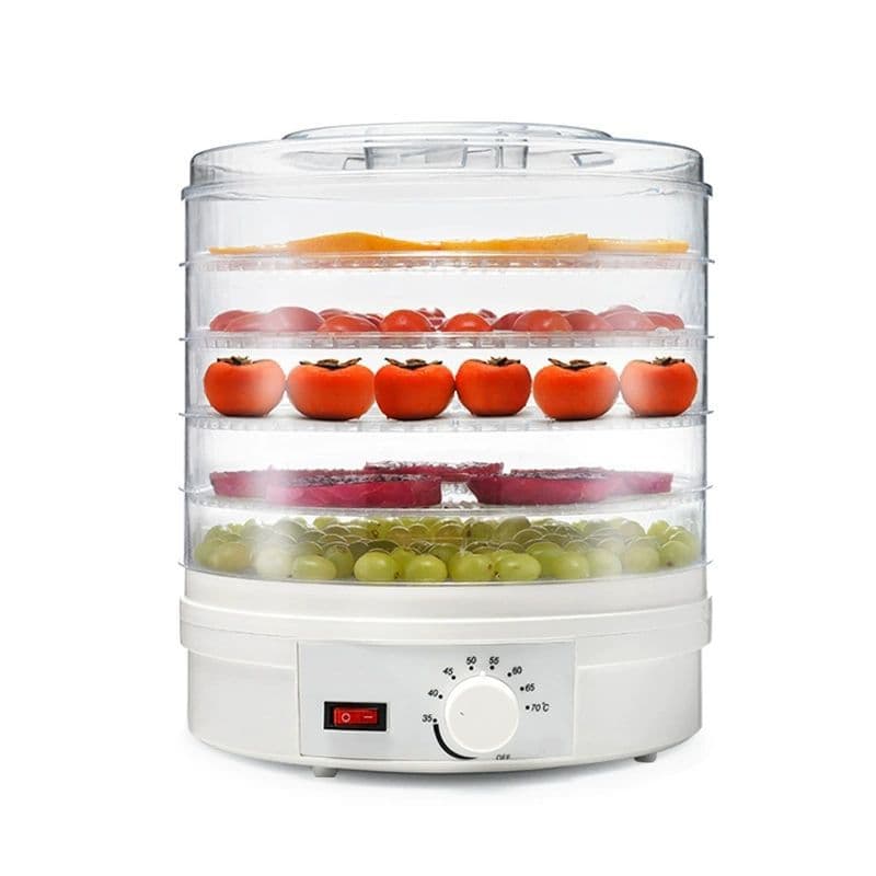28cm Diameter Food and Fruit Dehydrator for Vegetables, Fruits, Snacks, Small Home Pet Food Source