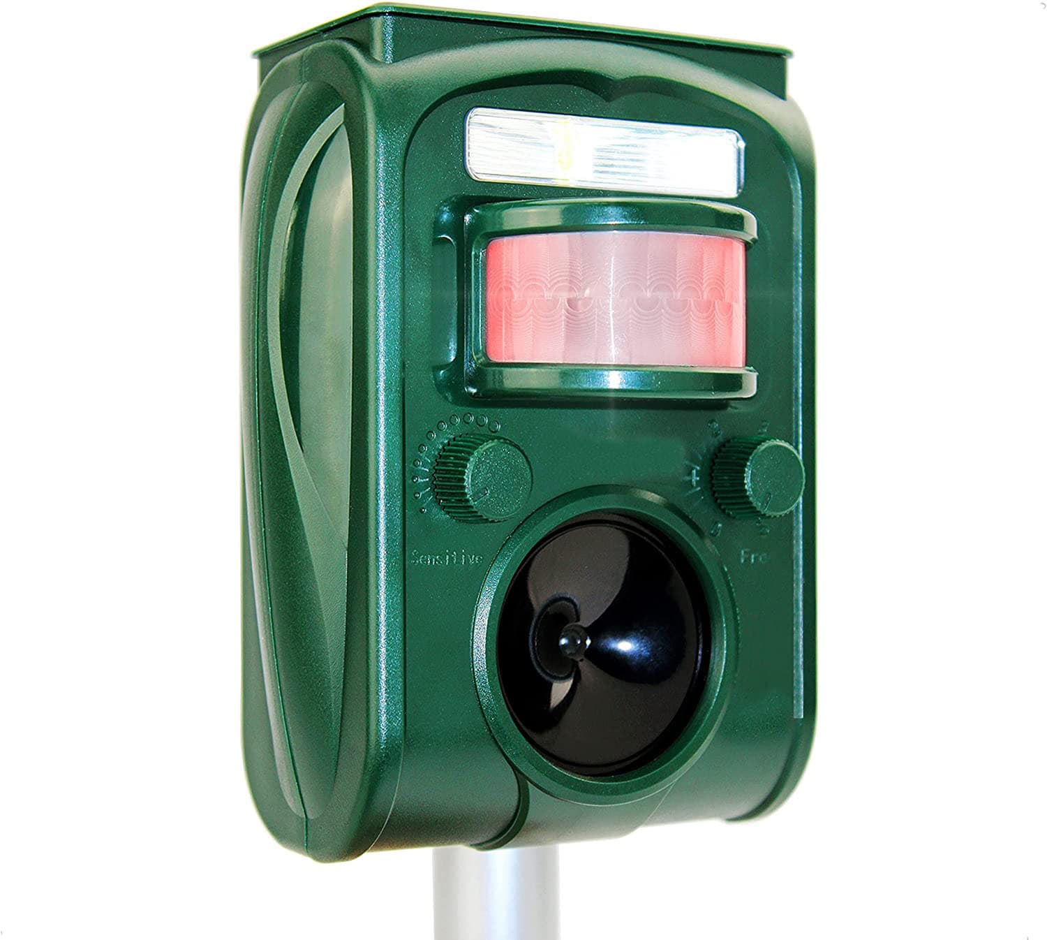 Factory Direct Outdoor Solar Ultrasonic Cat Repeller Bird Repeller Mouse Repeller Animal Deterrent Cross-Border Hot Sale