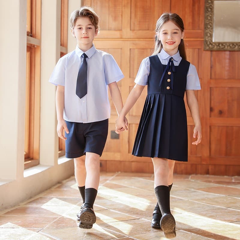 Children's Day Performance Wear, British School Style Uniform, Kindergarten Uniform, for Older and Middle Children, Chorus Class Uniform Set