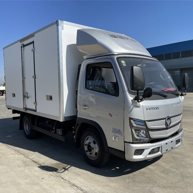 Cross-border Foton Oumark X-Card Refrigerated Truck Frozen Food Transport Truck Vegetable Seafood Insulated Cold Chain Transport Truck