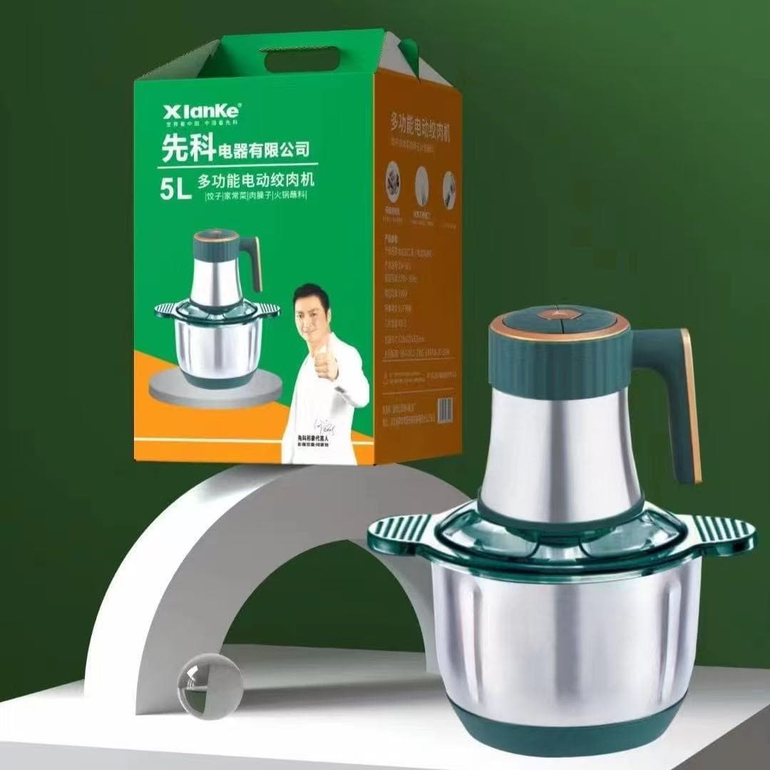 New Xianke meat grinder household stainless steel cooking machine large capacity garlic machine multi-function meat grinder wholesale