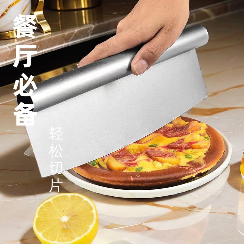 Stainless Steel Cookie Cutter Pizza Cutter Half Moon Shape Sugar Coated Nuts Snowflake Snack Cutter Biscuit Knife Home Use