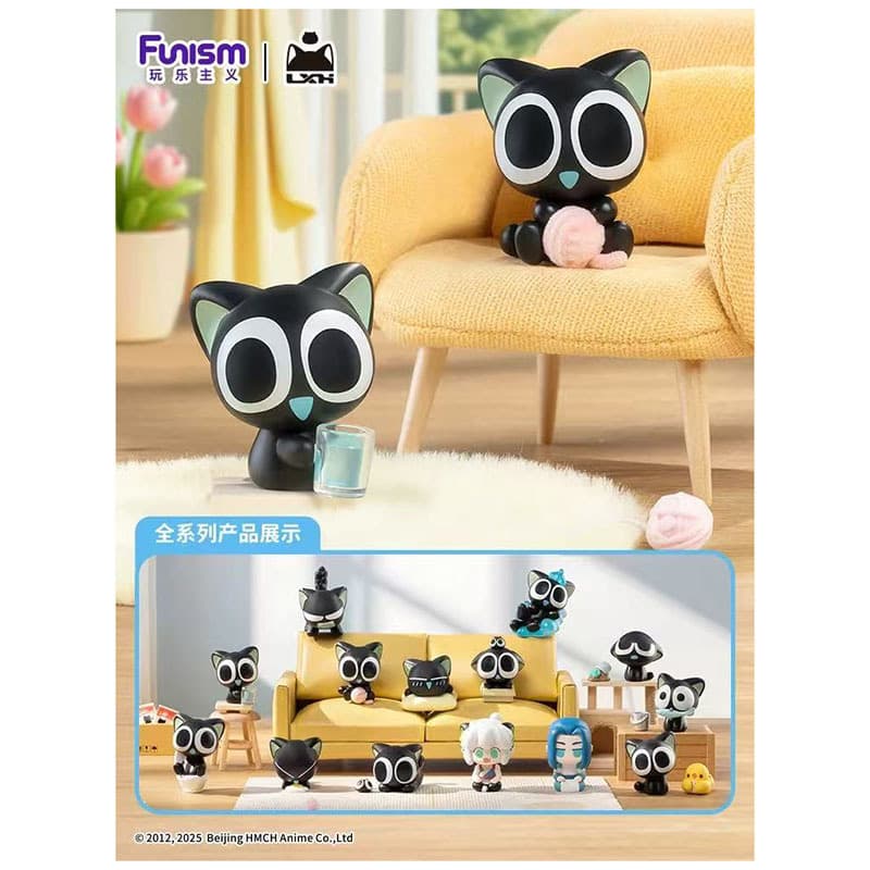 Official Luo Xiaohei Daily Series Mini Figure Blind Box Anime Merchandise Gu Zi Wu Xie Zhang Qiling Jie Yuchen