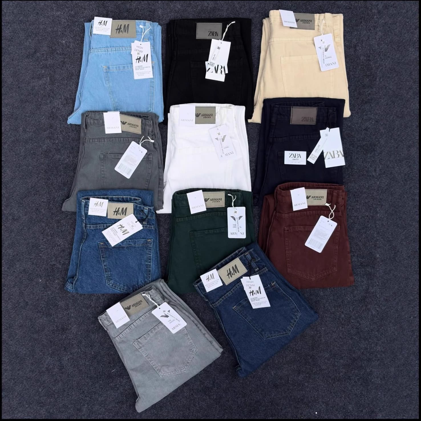 Men's Straight Leg Jeans, New Style, Versatile Trendy Brand Wholesale Cargo Jeans