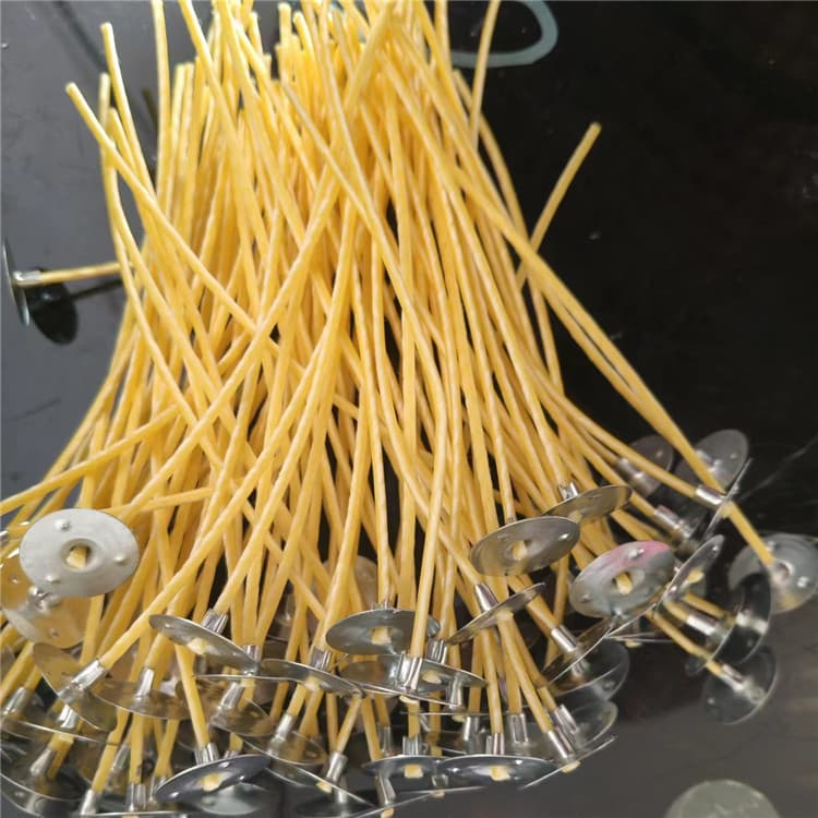 Cross-border supply of scented candles, beeswax candle wicks, DIY handmade candle materials, cotton wicks, factory direct shipping.