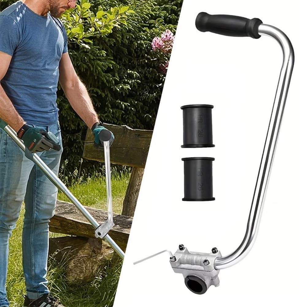 Cross-Border Weed Trimmer Handle, Lawn Mower Auxiliary Handle, Aluminum Tube Garden Trimmer Accessories, Trimmer Grip