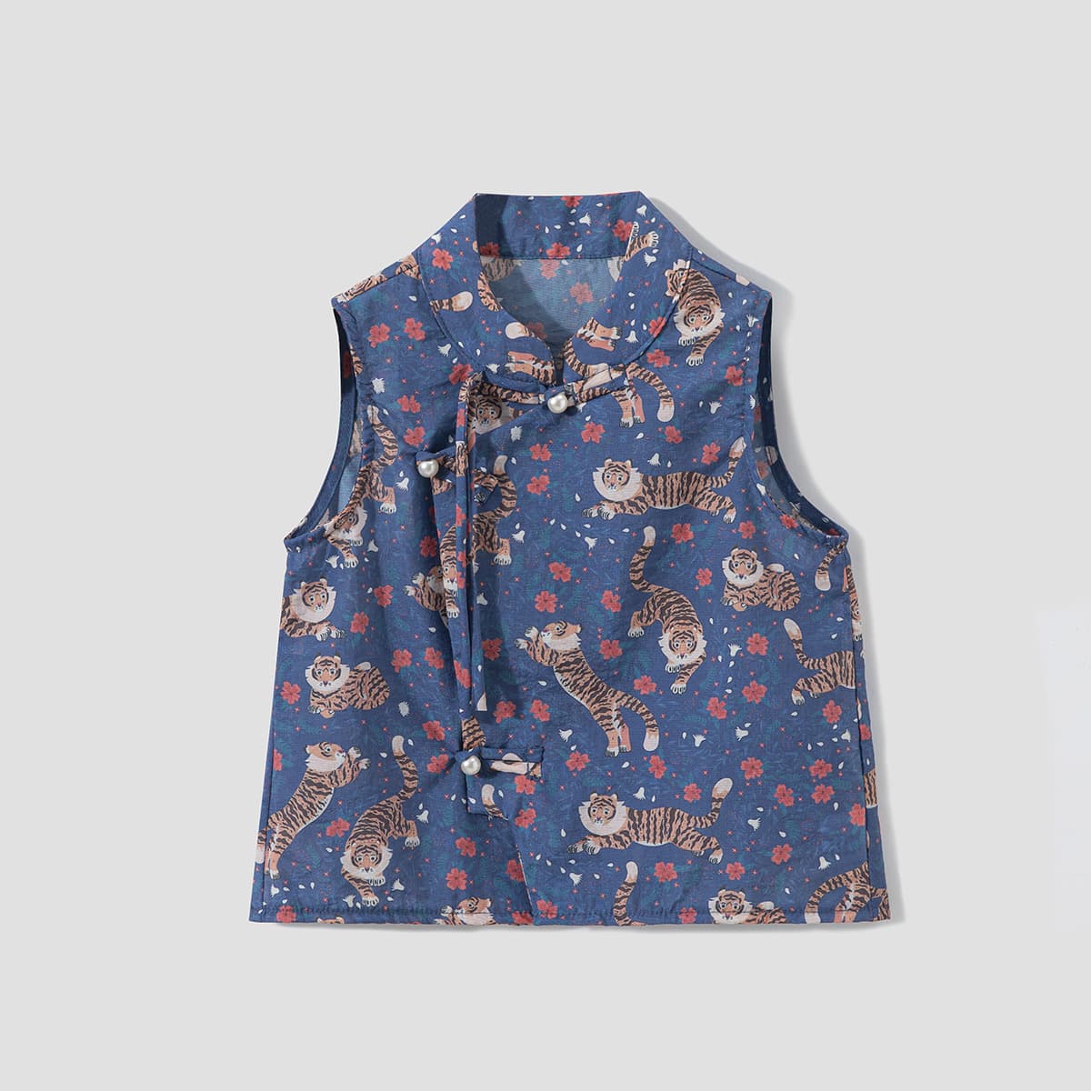 Super Fairy Vest Tang Suit Button Vest Women Spring Very Beautiful New Chinese Style Jacquard Vest Top Retro Waistcoat