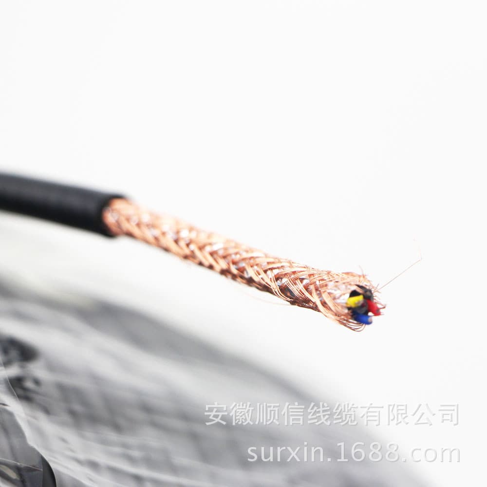 Custom Processing ShunXin SURXiN Polyethylene Air Conduction Cable 6-Core Waterproof Submersible Level Sensor Ventilation