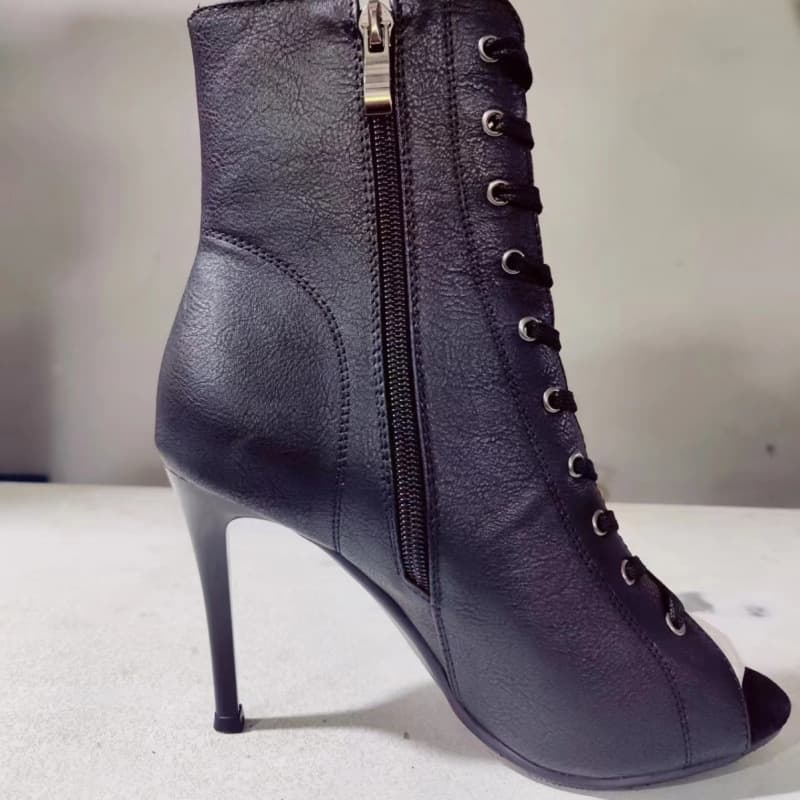 Lace-Up Boots Jazz Dance Special High Heels Sexy Dance Heels Dance Shoes Ankle Boots Shoes Dance Shoes Women Sandals