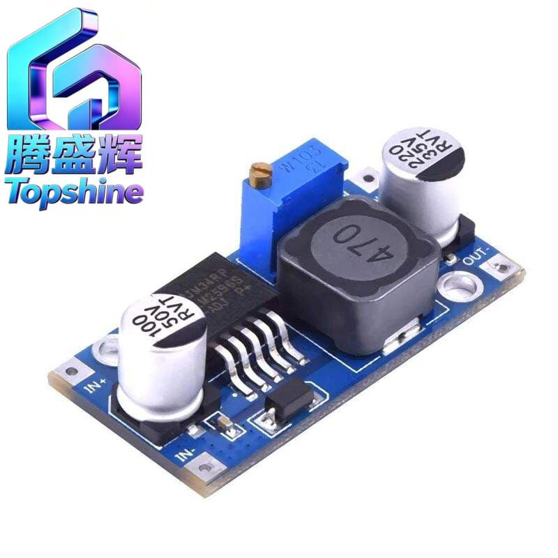 DC-DC 3A Adjustable Step-Down Module LM2596 Voltage Regulator 24V to 12V 5V 3V Anti-Static Bag Packaging