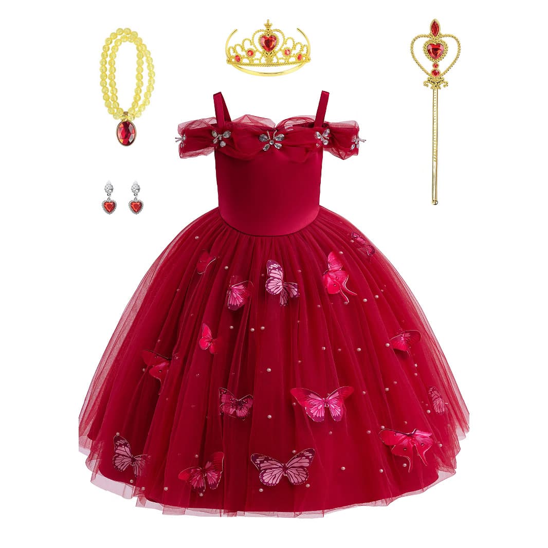 New Girls Lolita Butterfly Fairy Princess Dress