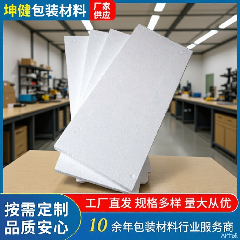 Guangdong EPS molded foam white shockproof foam board EPP foam packaging board factory supply