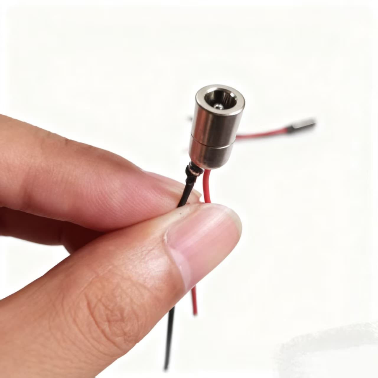 DC Female Socket 3.5*1.35 with Electronic Solder Wire for Electric Toothbrush, Night Light, Small Appliances, Electronic Connection Cable