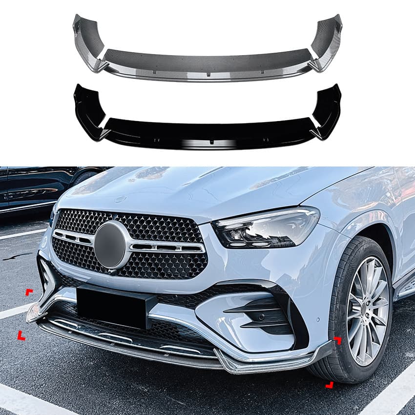For Mercedes-Benz GLE-Class GLE Coupe W167 C167 2024+ AMG Front Lip Front Spoiler Modification