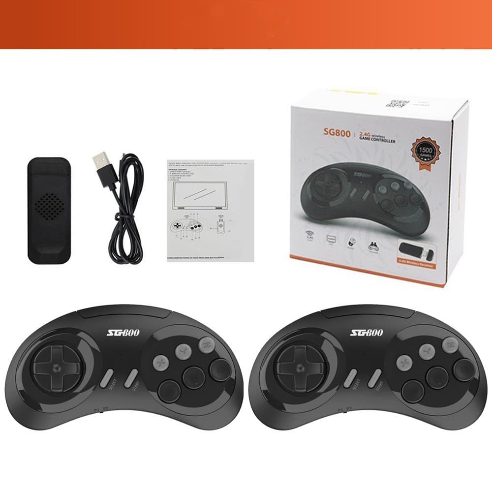New SG800 Game Console HDMI 2-Player Wireless Controller HD TV Home Mini TV Game