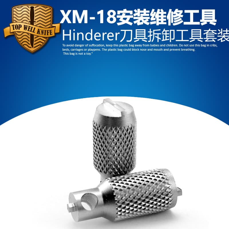 Rick Hinderer Knives XM18 Disassembly Tool - Hinderer Knife Disassembly Tool Installation