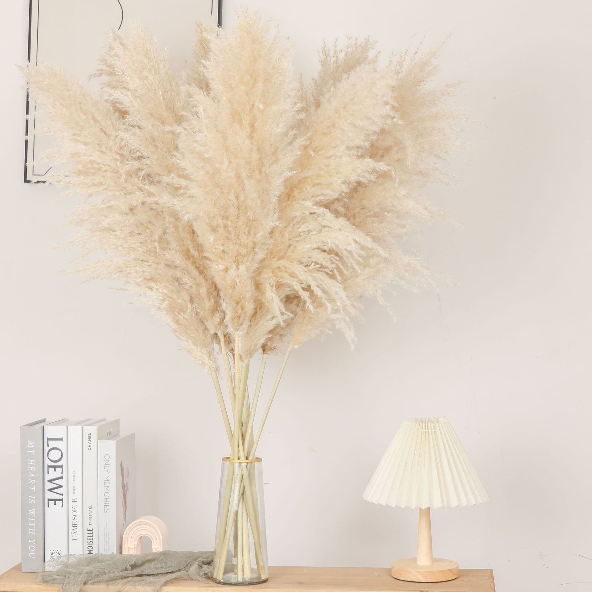 Natural Wheat White American Style Pampas Large Reed for Wedding Ins Home Decor Versatile European And American Style Popular