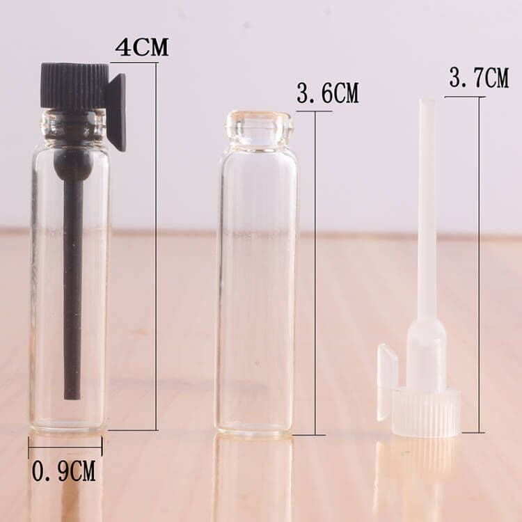 In Stock 1ml 2ml Sample Bottles Essential Oil Dropper Bottles Perfume Trial Bottles Mini Refillable Empty Bottles Perfume Bottles