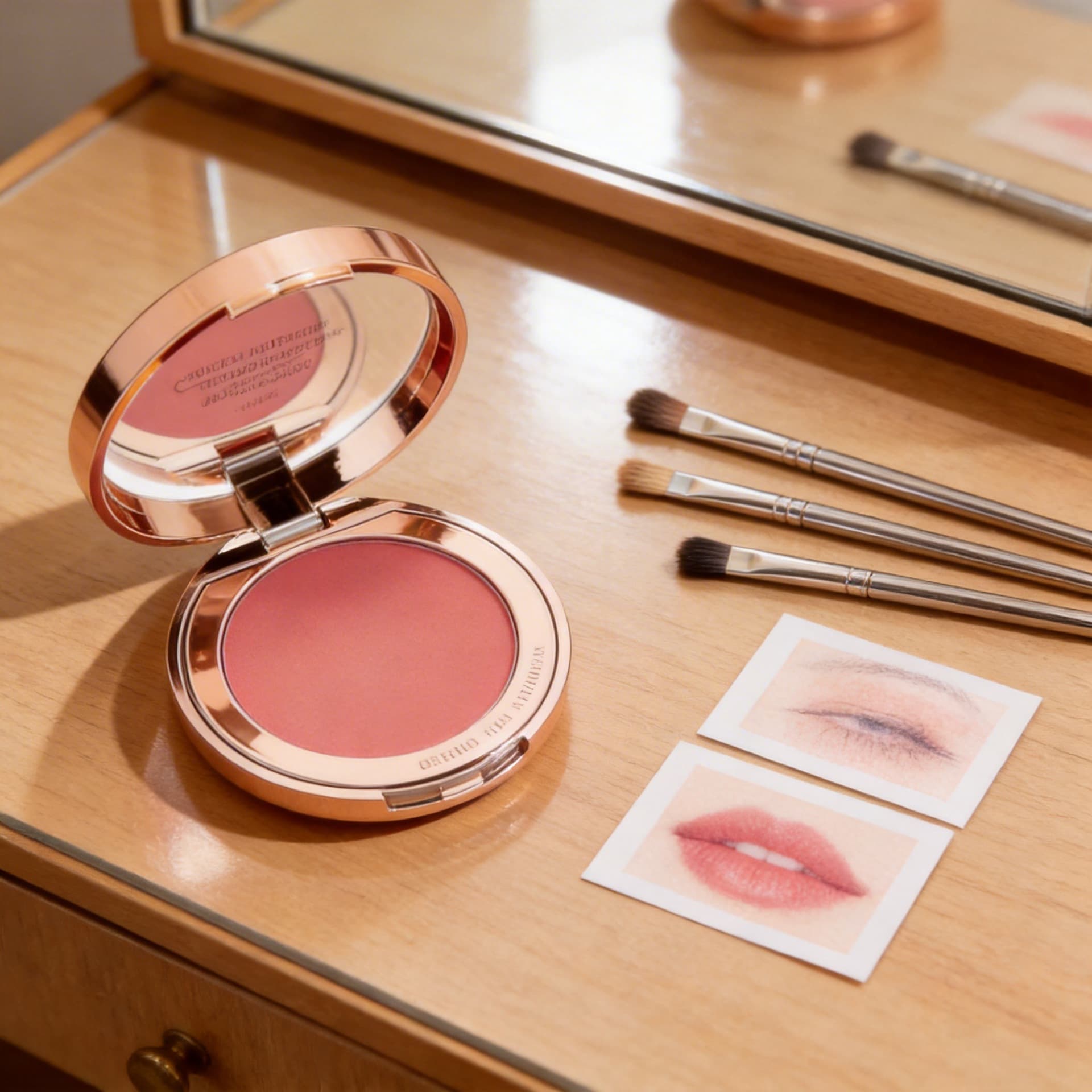 Cross-border foreign trade printable small batch blush cross-border rouge powder conformable single color blush trade makeup Blush