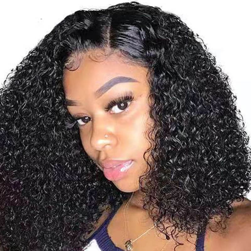 European and American Style Synthetic Fiber Small Curl Wig High Temperature Resistant Hair Cap for Women Rose Net