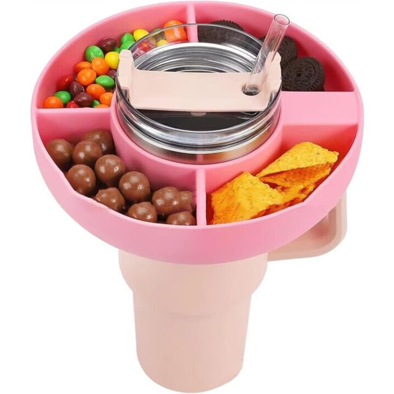 Cross-border Amazon Stanley Snack Cup Holder Snack Tray Outdoor Picnic Camping Snack Cup Holder Set