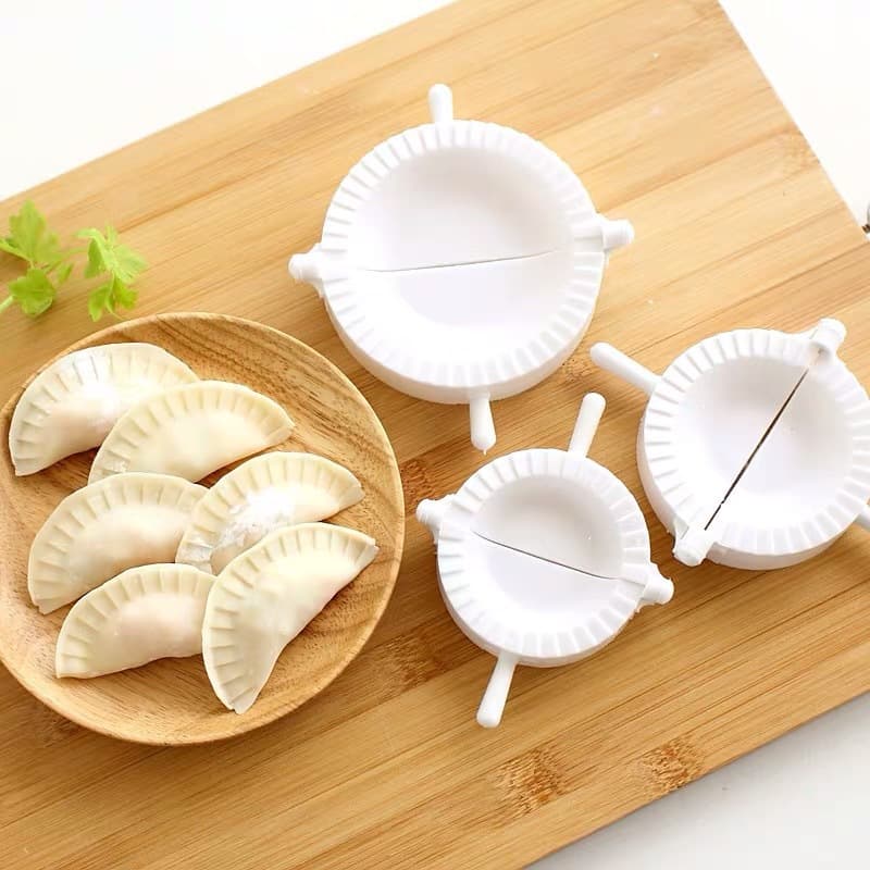 Kitchen gadgets, hardcover, large, medium and small, 3-piece dumpling maker, dumpling mold, 3-piece manual dumpling clip
