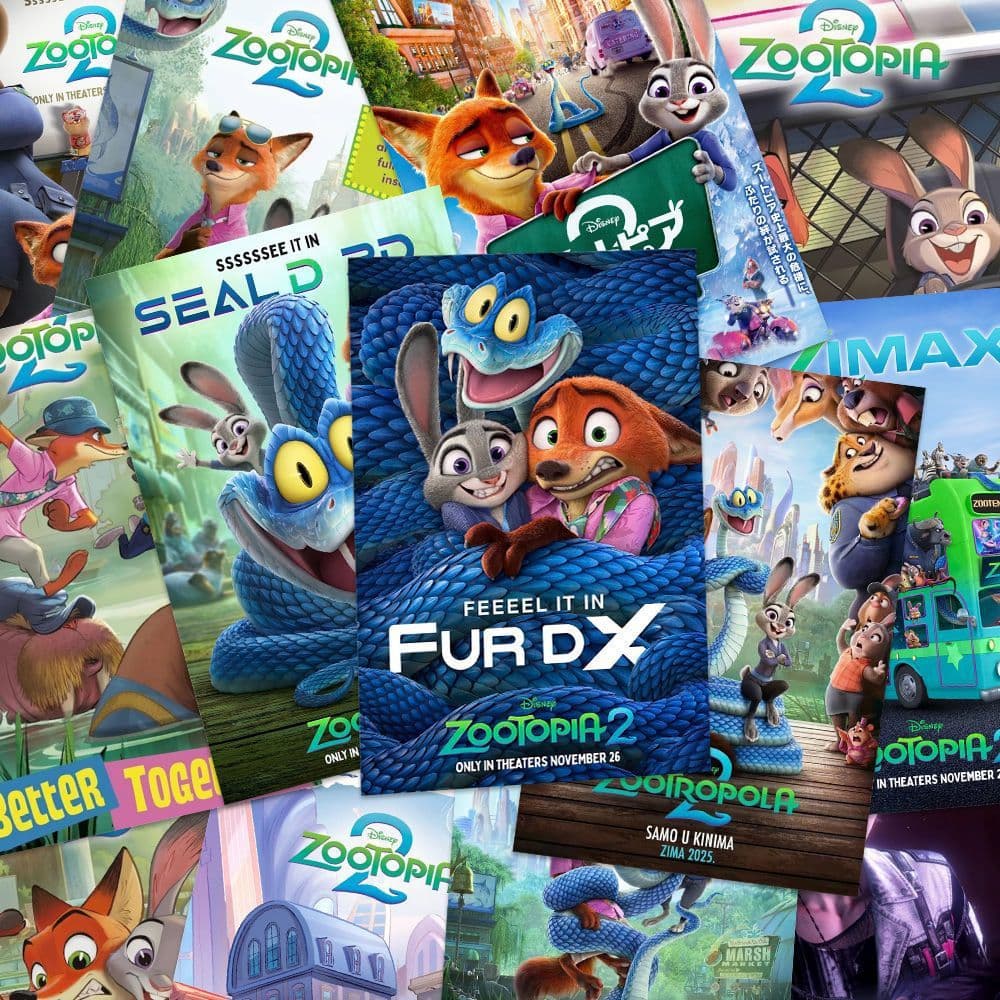 Zootopia 2 Creative Merchandise Cards - Nick Wilde and Judy Hopps Fan Support Materials