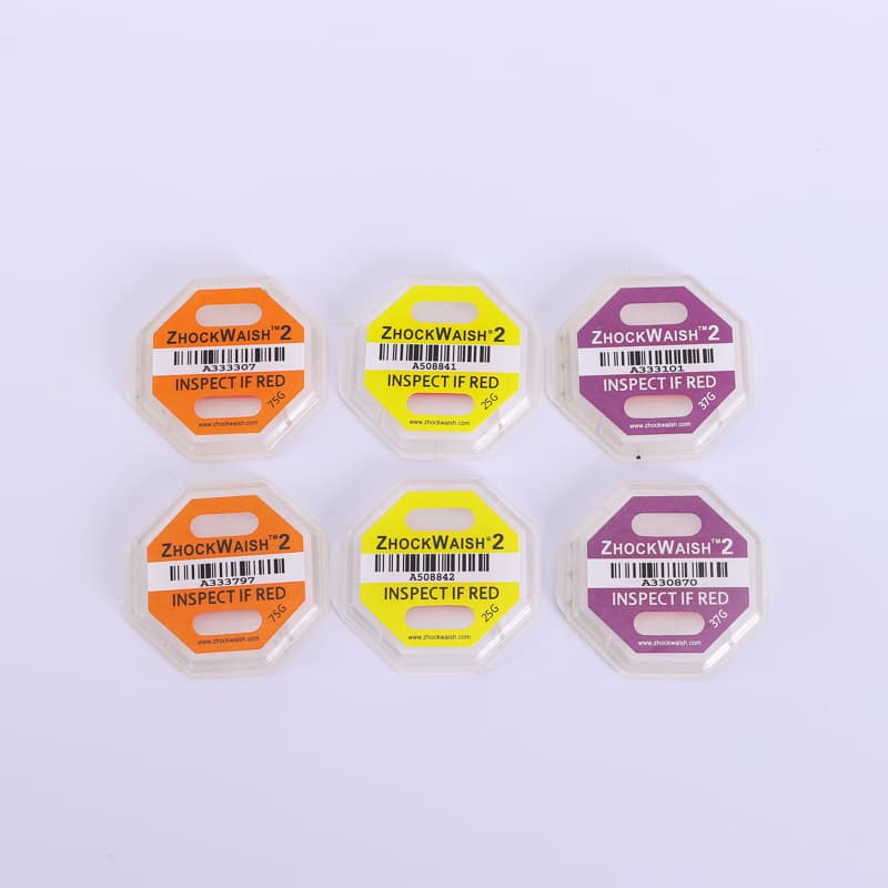 2nd Generation Anti-Vibration Label Anti-Collision Indicator Label Safe Logistics Anti-Tilt Anti-Tip Display Label Sticker