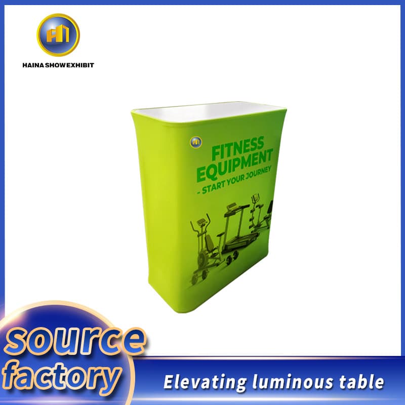 Folding Lightbox Advertising Table Activity Shelf Display