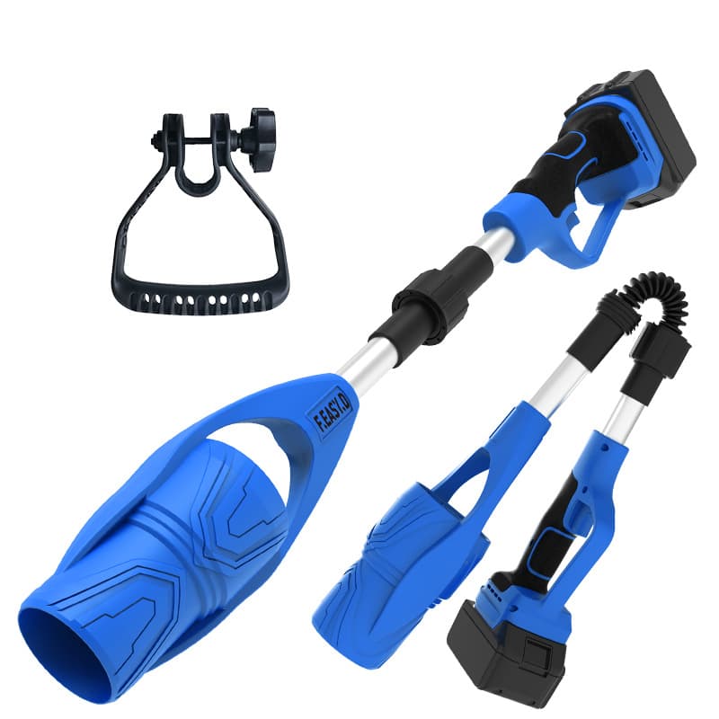 Rechargeable Lithium Battery Dust Blower Leaf Blower Folding Electric Cordless High-Power Wind Blower Snow Blower Dust Blower
