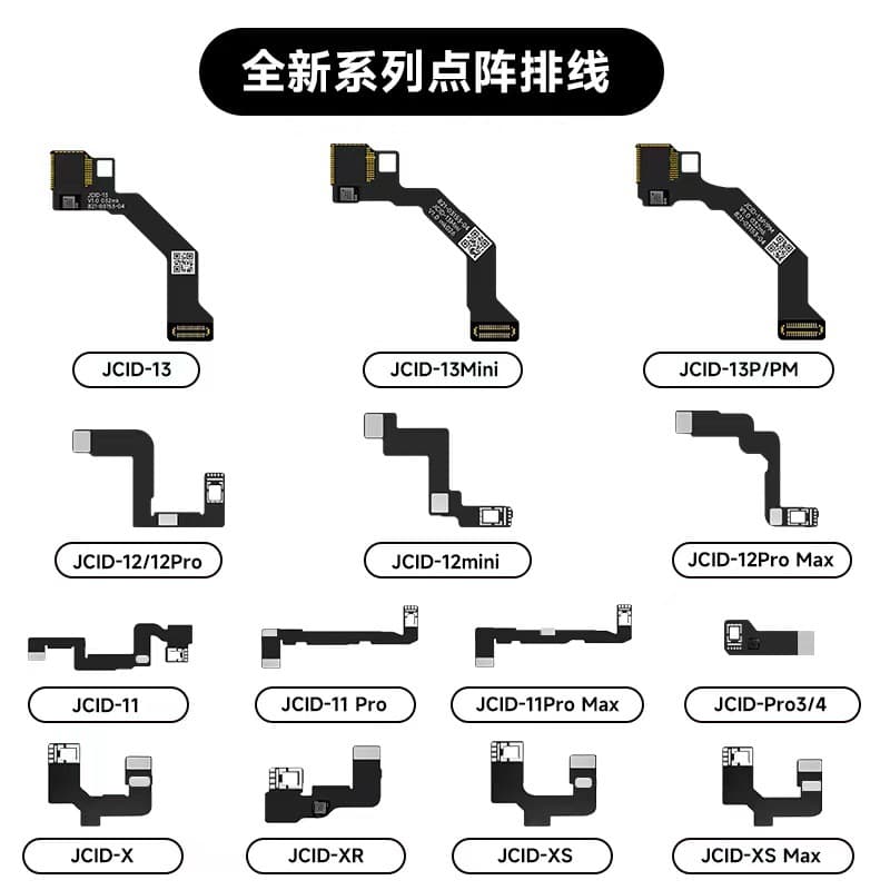 Original Jingcheng V1SE Original Color Screen Repair Row Face Dot Matrix Row Cable 11-14PM Welding Version Dot Matrix Repair Row