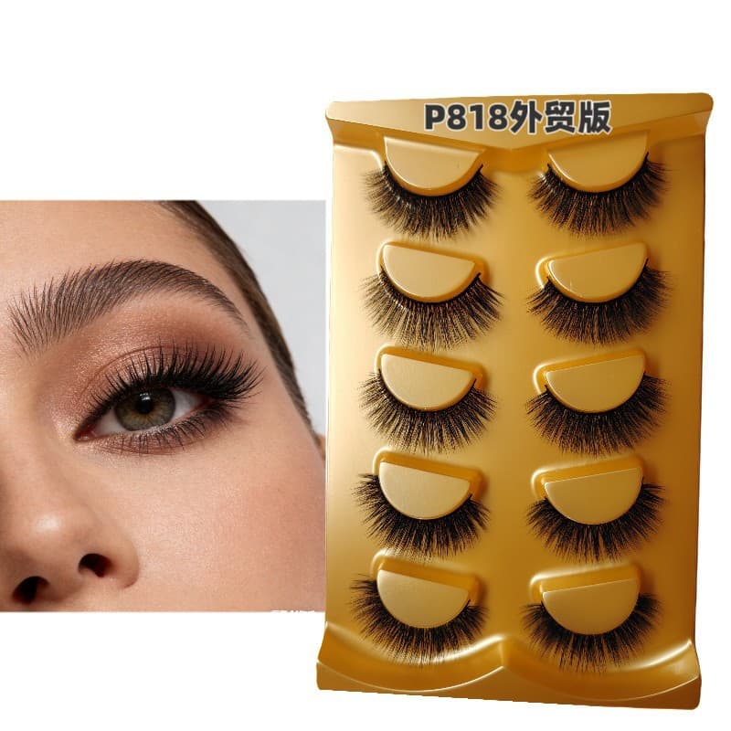 European and American cross-border false eyelashes, thick multi-layer curly lashes, exaggerated stage makeup, wholesale in stock