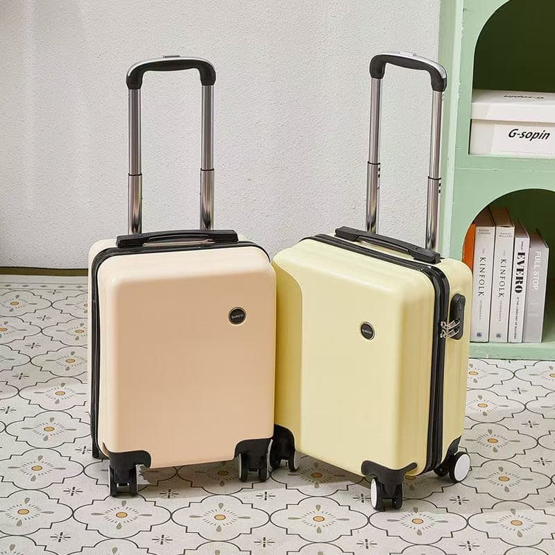 14-inch Children's Spring/Autumn Mini Carry-on Luggage, Lightweight Budget Travel Suitcase with TSA Lock for Women and Men