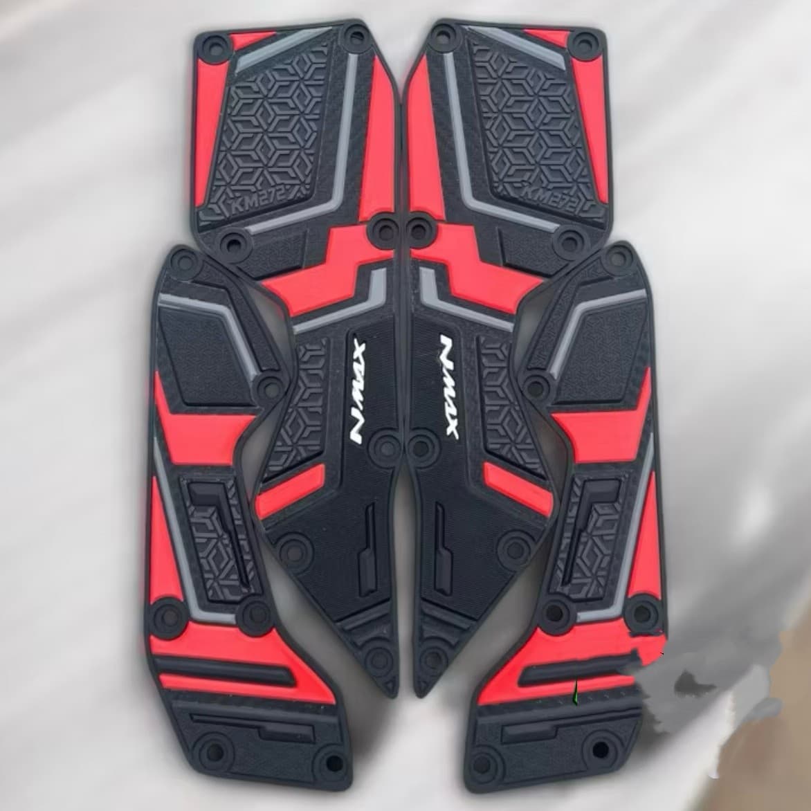 Foot Pedal Rubber Anti-Slip Mat for Yamaha 2025 NMAX Modification Accessories