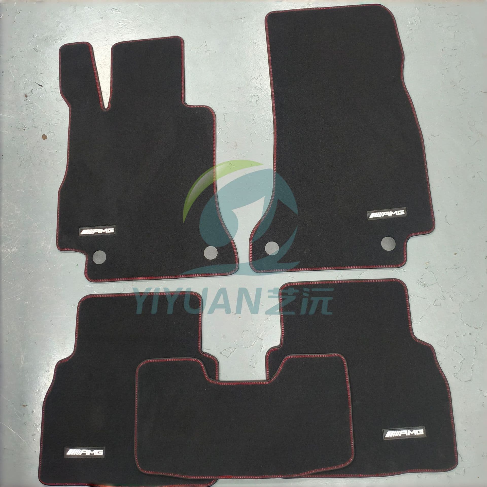 Cross-border delivery 4S store group bulk order factory direct sales imported original nylon double thread production of car floor mats